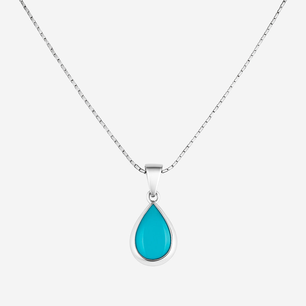 Turquoise Drop Pendant