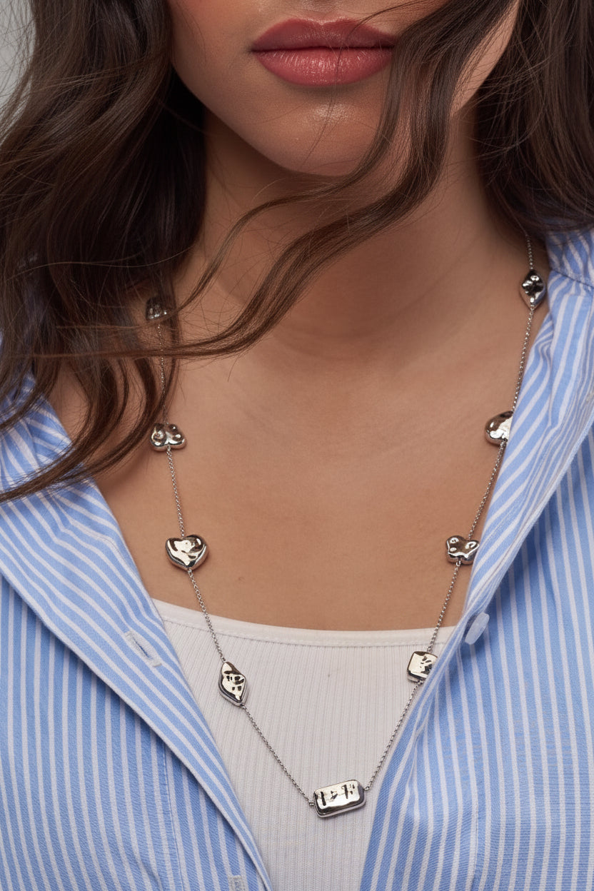 Hammered Necklace