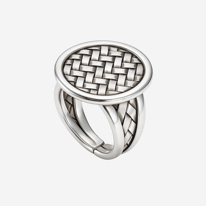 Woven Round Ring