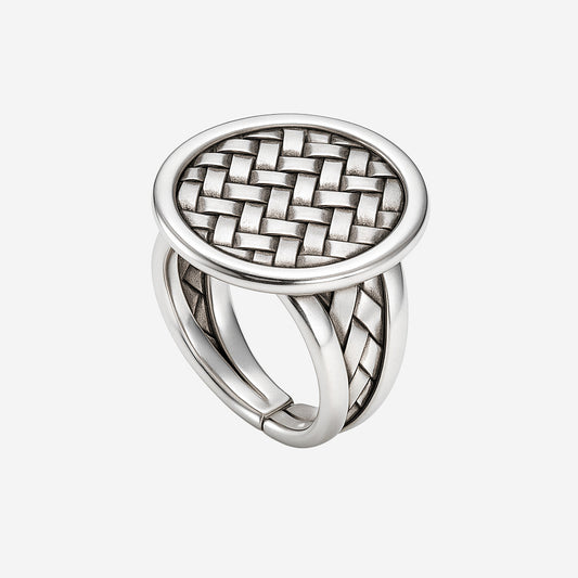 Woven Round Ring