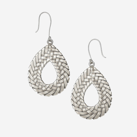 Woven Drop Earrings