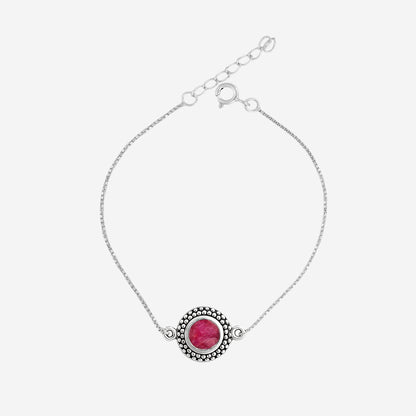 Flower Stone Bracelet