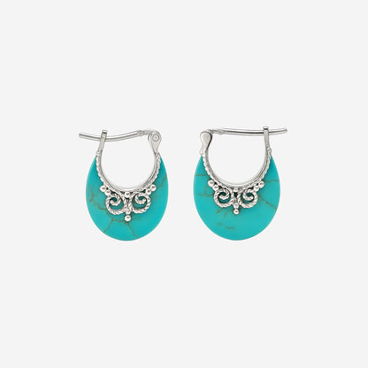 Half Moon Retro Earrings
