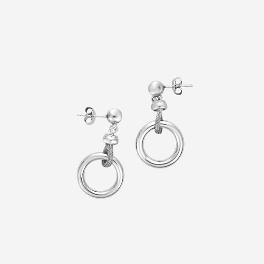 Dangling Circle Earrings