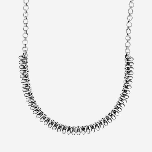 Oval Drop Necklace