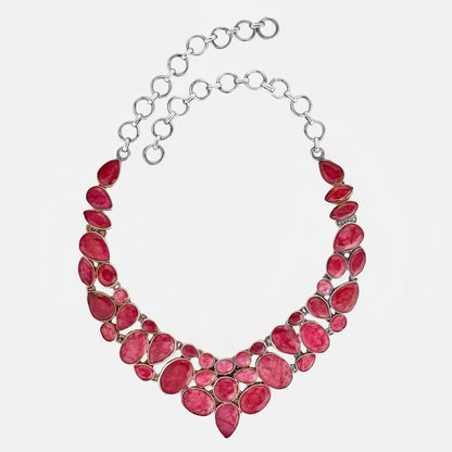 Ruby Statement Necklace