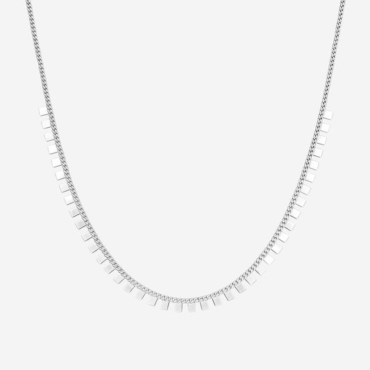 Dangling Squares Necklace