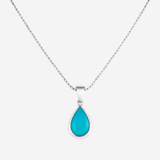 Turquoise Drop Pendant
