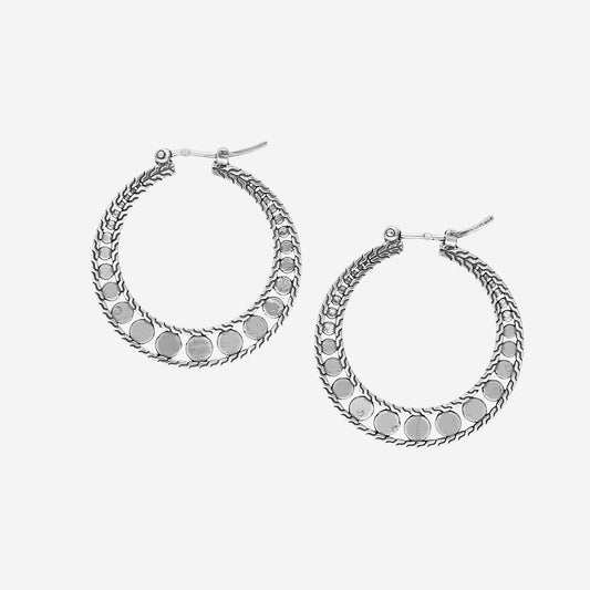 Hoop Dots Earrings