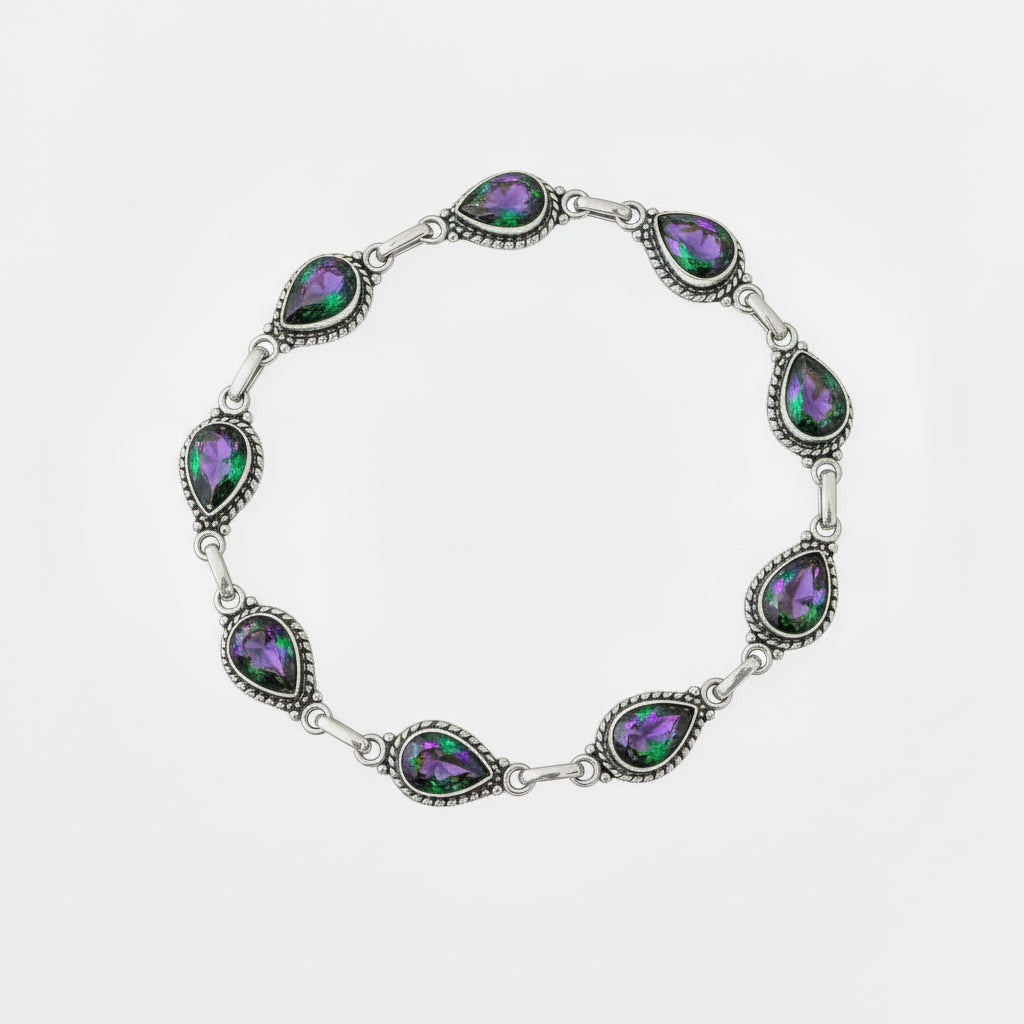 Eye Drop Stone Bracelet