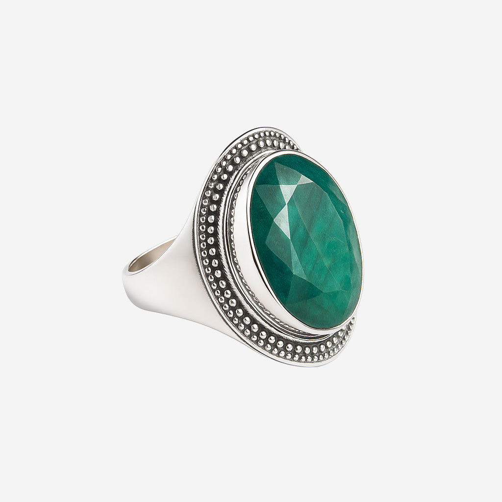 Emerald Stone Ring