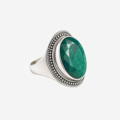Emerald Stone Ring
