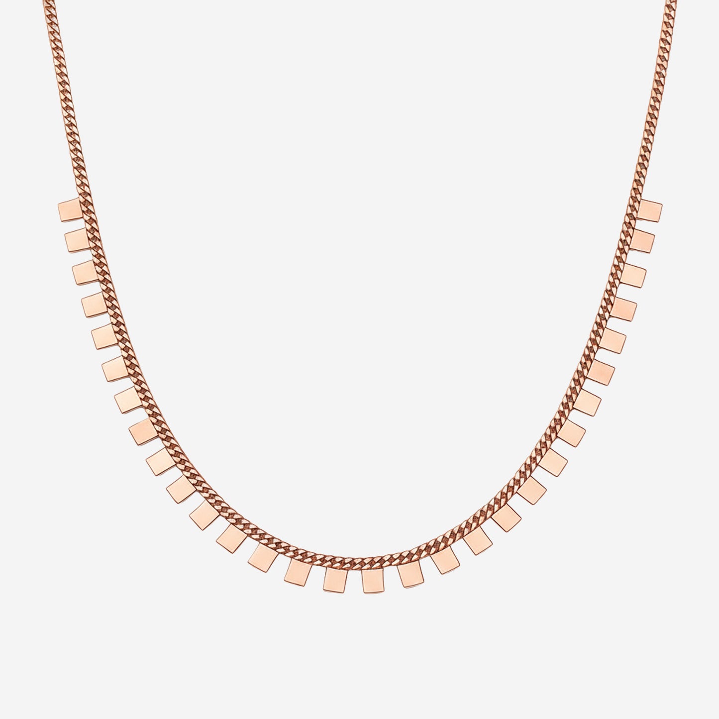 Dangling Squares Necklace