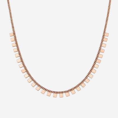 Dangling Squares Necklace