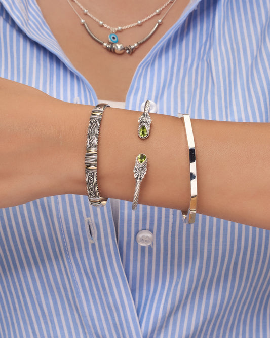 Peridot Bangle